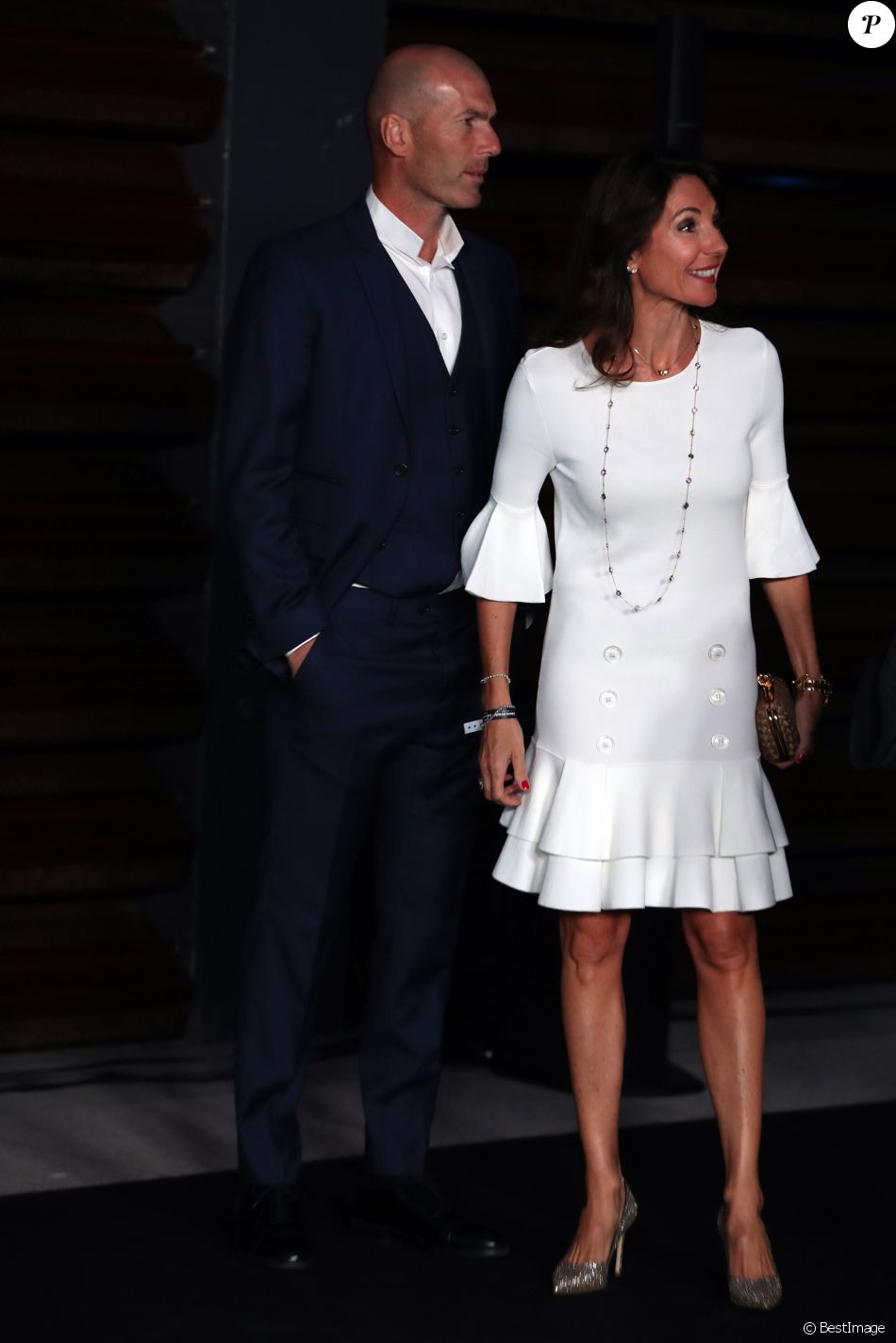 Zinédine et Véronique Zidane sur leur 31 pour soutenir le capitaine Sergio Ramos