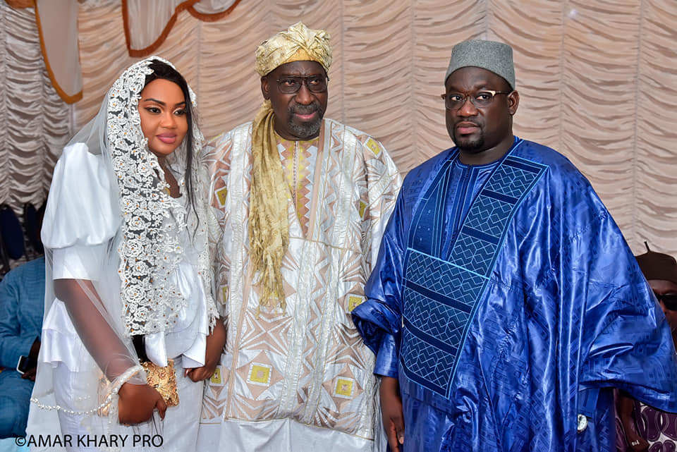 PHOTOS - Ces célébrités au mariage de la ravissante Sophia, Mme Diop