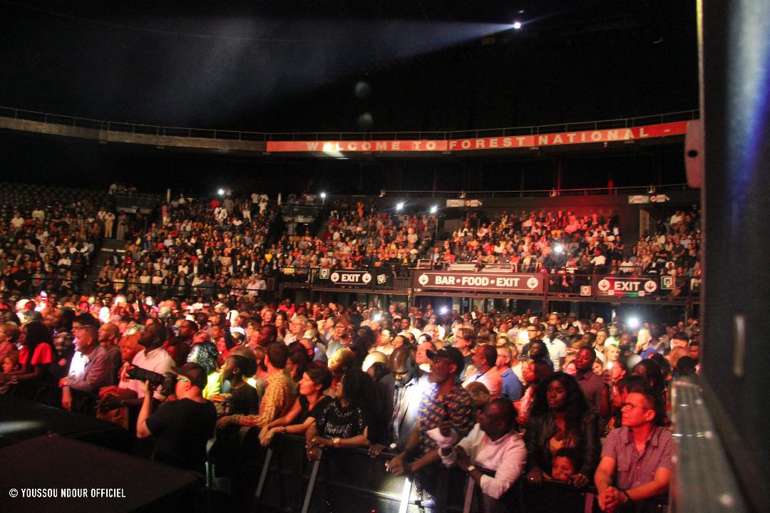 (PHOTOS) : Concert de Youssou Ndour et le Super Étoile lors de la Grande fête africaine du samedi 14 septembre 2019 au Forest National de Bruxelles (en Belgique)