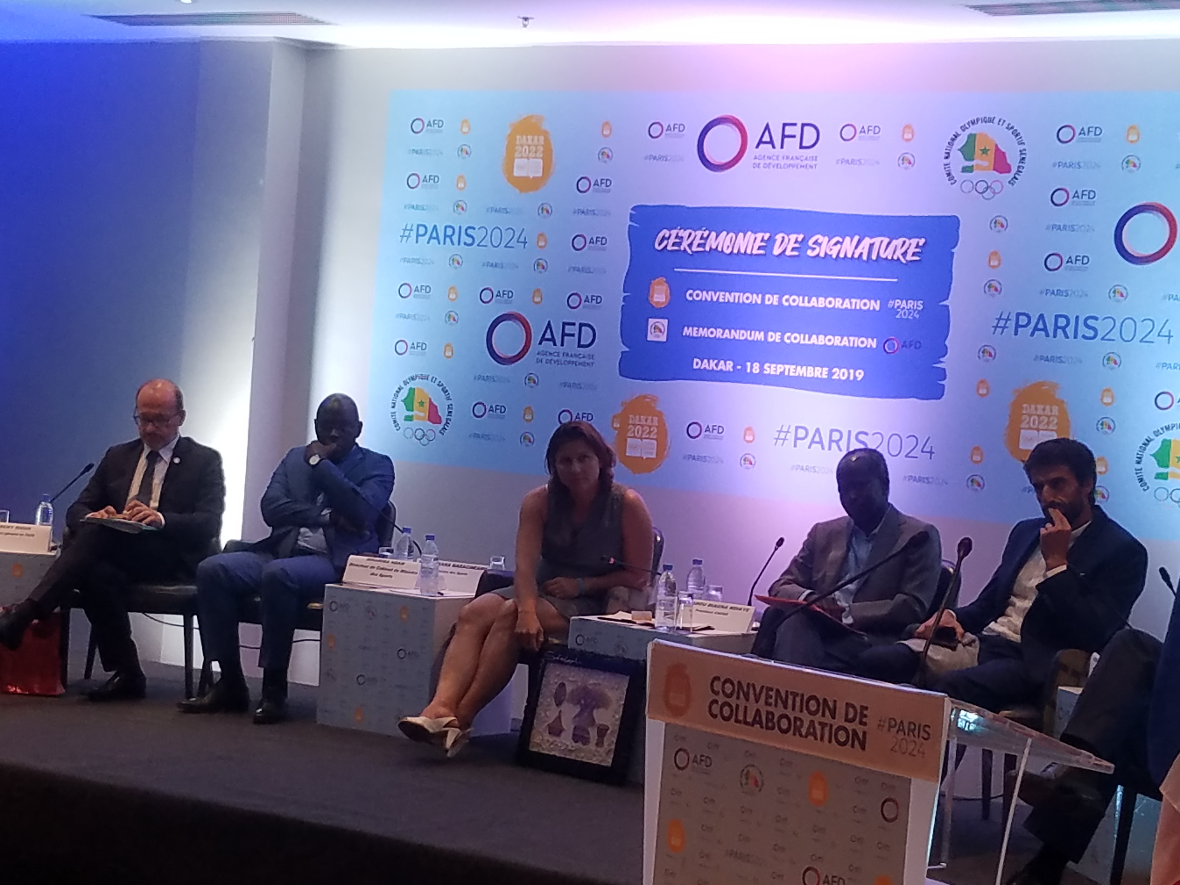 Paris 2024 s’engage aux côtés de Dakar 2022, dans un nouveau mode de coopération internationale Paris 2024 s’engage aux côtés de Dakar 2022, dans un nouveau mode de coopération internationale