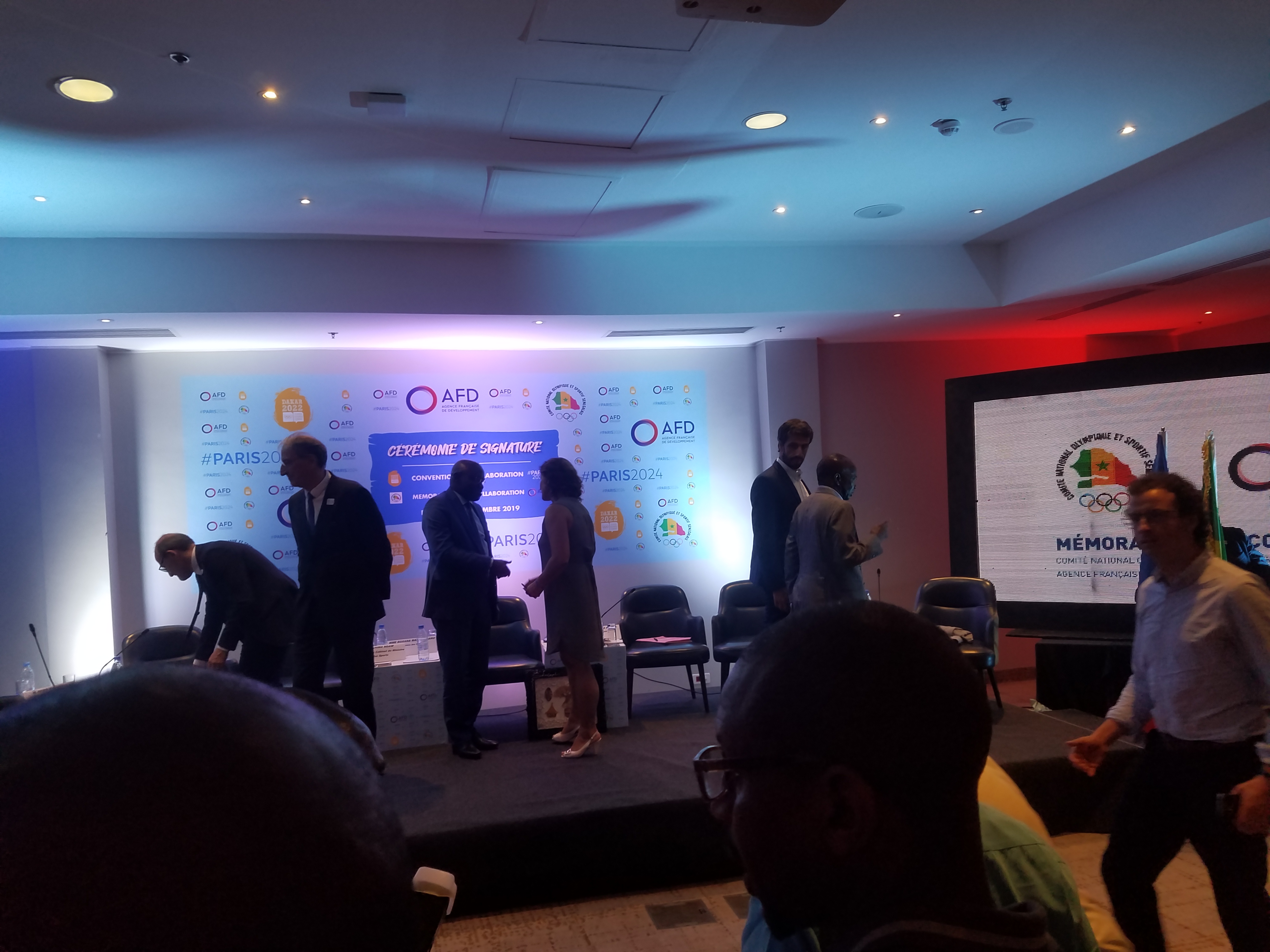 Paris 2024 s’engage aux côtés de Dakar 2022, dans un nouveau mode de coopération internationale Paris 2024 s’engage aux côtés de Dakar 2022, dans un nouveau mode de coopération internationale