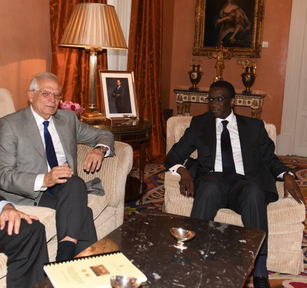 (PHOTOS) - Amadou Bâ et son homologue espagnol lors de la signature d’accord de coopération à l’occasion de la 2e session de consultations politiques 