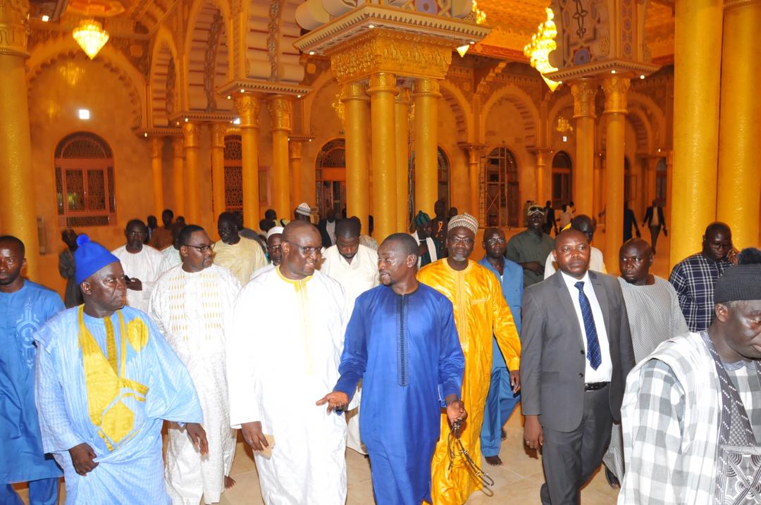 PHOTOS - Massalikoul Djinaan: Mouhamadou Makhtar Cissé et Pape Demba Bitèye contemplent le joyau, avant l'inauguration