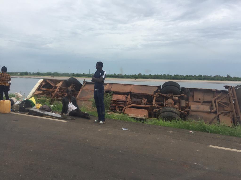 Fatick: Un bus se renverse et fait des plusieurs blessés