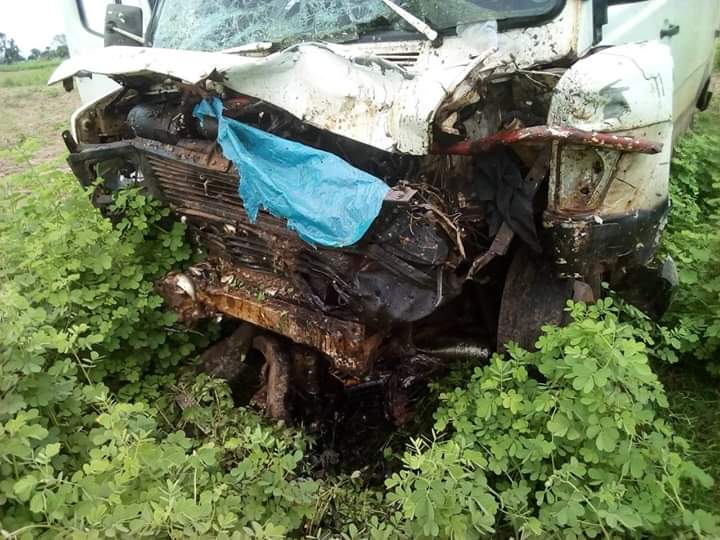 Les images de l'accident qui a coûté la vie aux 2 jakartamen à Kaolack