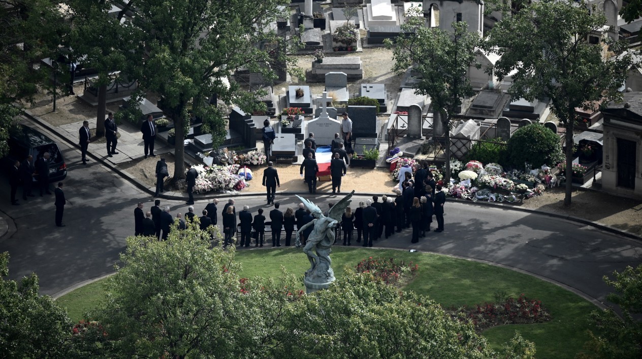 Jacques Chirac inhumé au cimetière du Montparnasse, aux côtés de sa fille