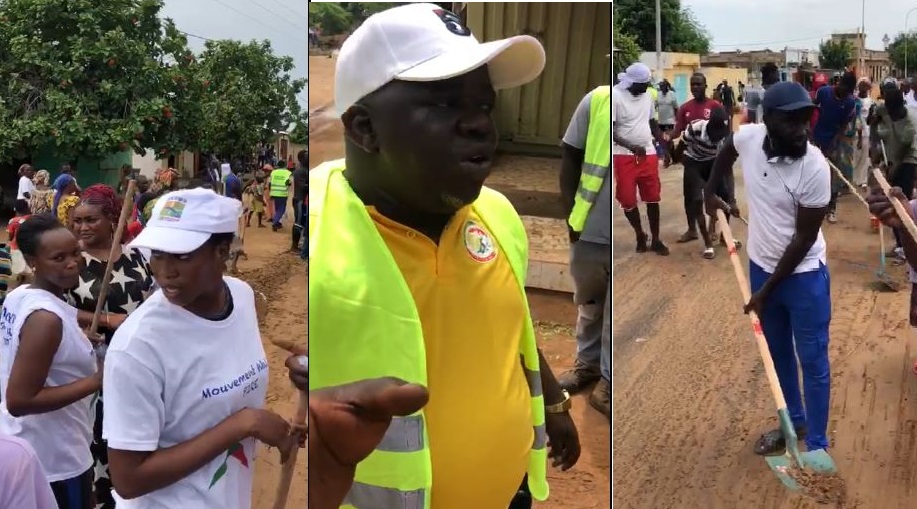 VIDEO - Journèe de nettoyage de la ville de PIRE sur l'initiative de Mamadou Ndoye BANE, Président du mouvement "WALLU PIRE".