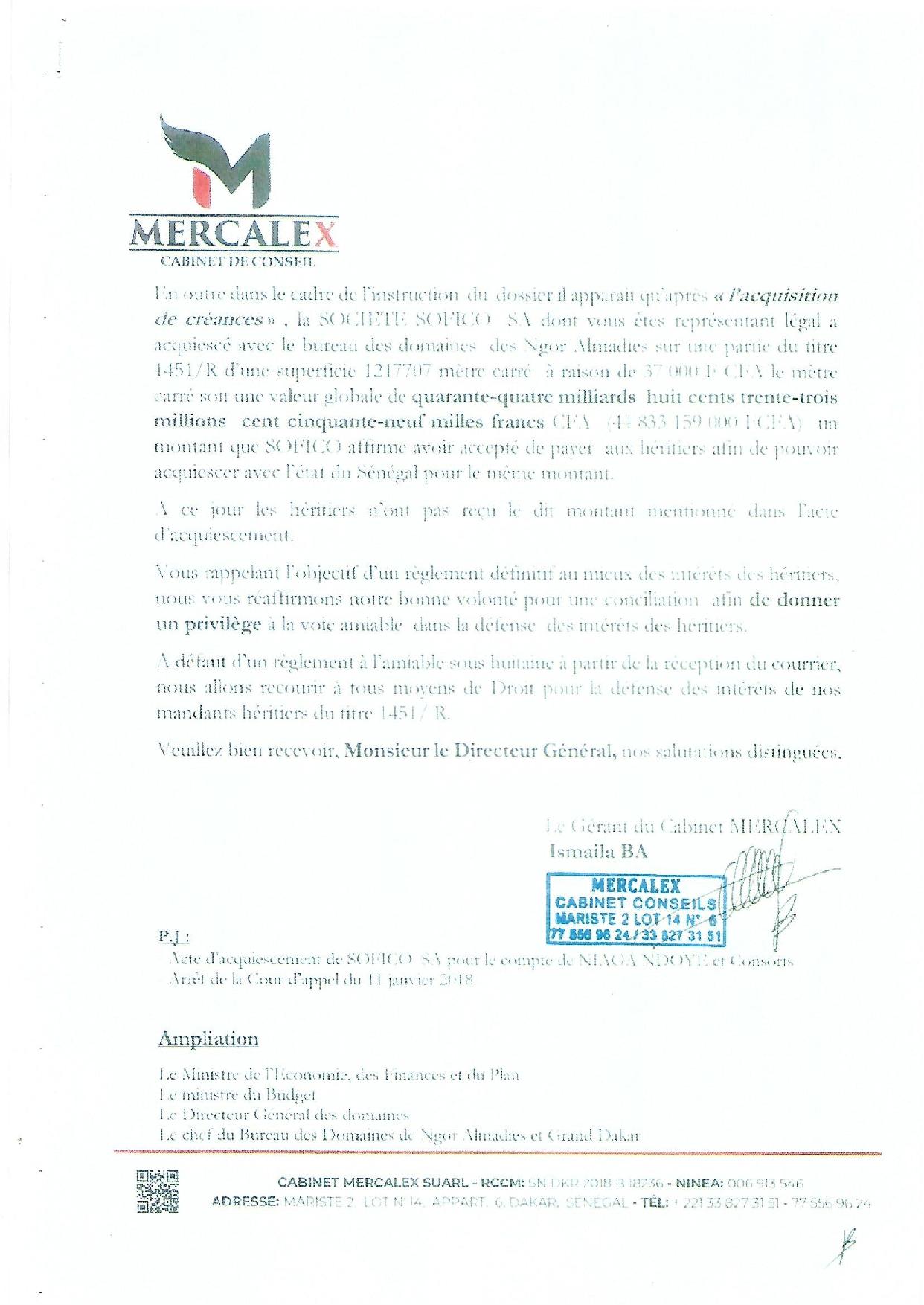 AFFAIRE 94 MILLIARDS : LA TOTALE VÉRITÉ PAR LES FAITS : Suite et Fin, Comme Promis. ( Par L'auditeur Abdoulaye Ba Guer ) AFFAIRE 94 MILLIARDS : LA TOTALE VÉRITÉ PAR LES FAITS : Suite et Fin, Comme Promis. ( Par L'auditeur Abdoulaye Ba Guer )