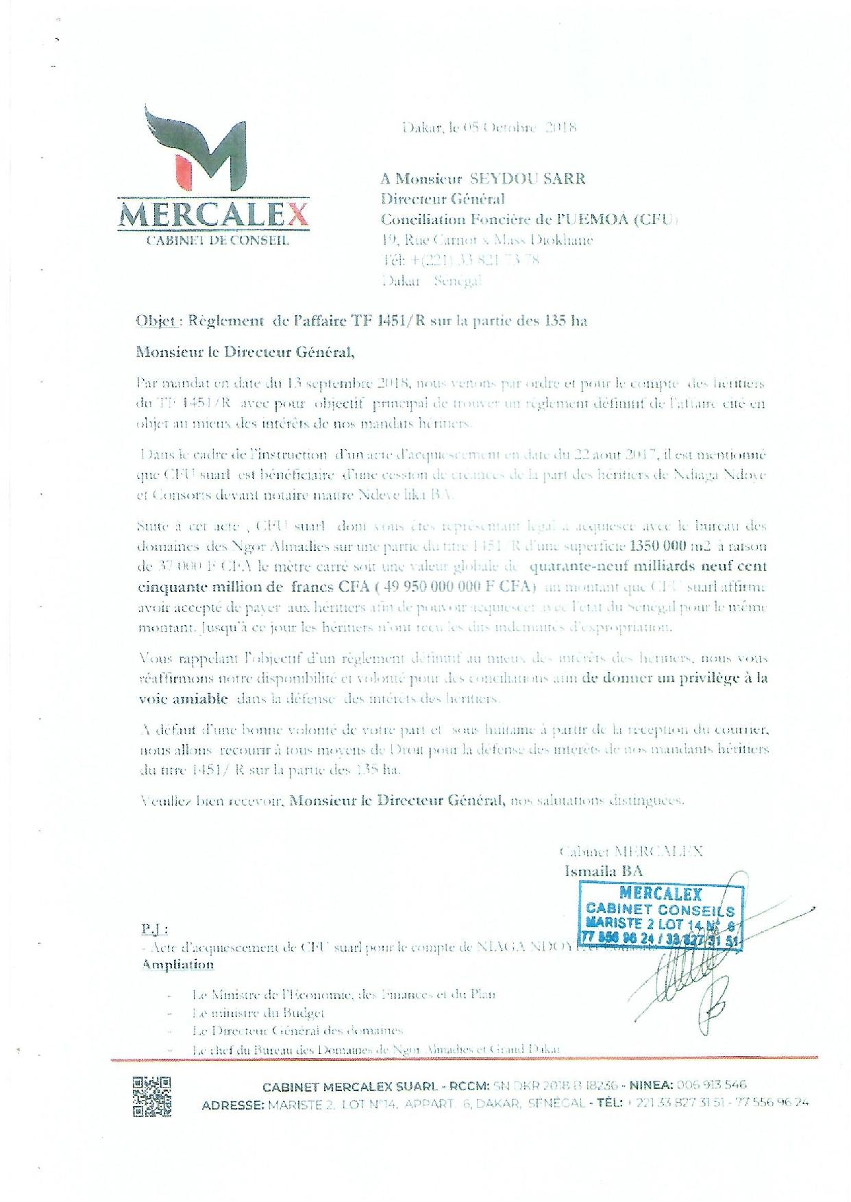 AFFAIRE 94 MILLIARDS : LA TOTALE VÉRITÉ PAR LES FAITS : Suite et Fin, Comme Promis. ( Par L'auditeur Abdoulaye Ba Guer ) AFFAIRE 94 MILLIARDS : LA TOTALE VÉRITÉ PAR LES FAITS : Suite et Fin, Comme Promis. ( Par L'auditeur Abdoulaye Ba Guer )