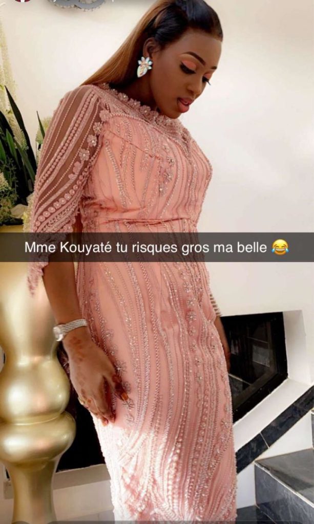 PHOTOS - Baptême du fils de Badou Chenko: Admirez la magnifique robe de Zahra Mbow, «awo de Cheikhou Kouyaté»