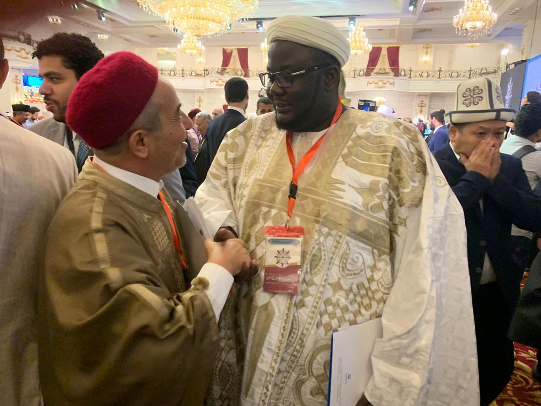 (Photos): Serigne Mansour Niass lors d'une conférence internationale