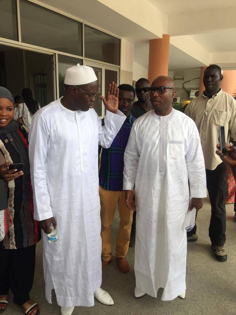 Procès en appel de Barthélémy Dias : Khalifa Sall a accompagné son lieutenant