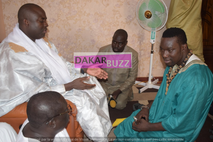 PHOTOS - Gouye Gui, Niatam Ba et sa délégation Chez Serigne Djily Fatah Mbacké