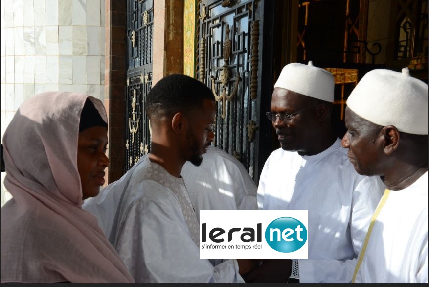 Les images exclusives de la visite de Khalifa Sall chez Ahmed Khalifa Niasse