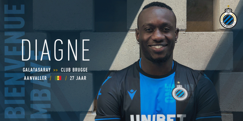 Ligue des champions: Mbaye Diagne écarté du groupe du FC Bruges contre le PSG, Krépin Diatta bien présent