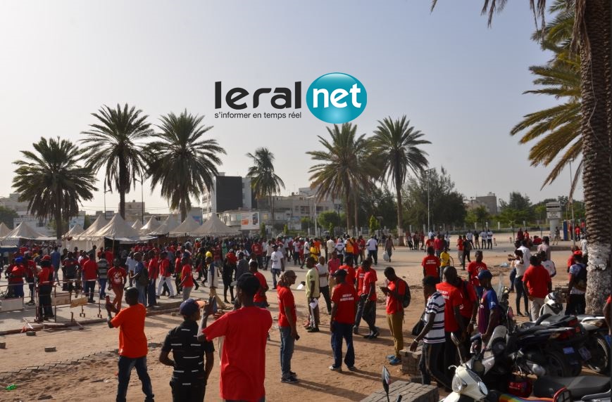 Marche pacifique pour soutenir les peuples comorien et guinéen: les activistes ont massivement répondu à l'appel