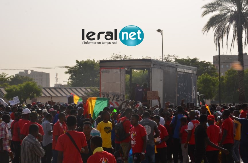 Marche pacifique pour soutenir les peuples comorien et guinéen: les activistes ont massivement répondu à l'appel