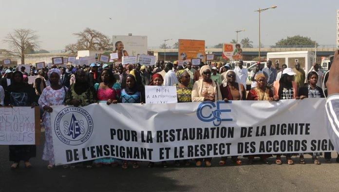 Non-paiement des sommes dues aux enseignants : Le Saes annonce une grève lundi prochain