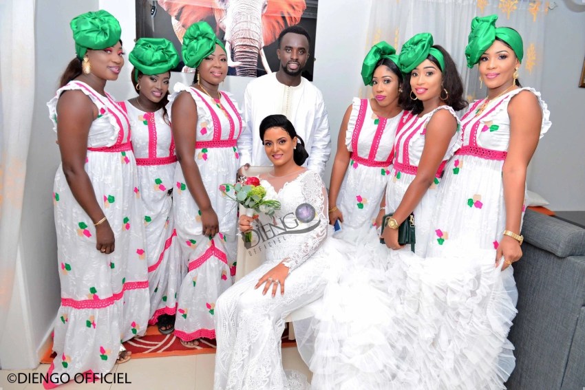 PHOTOS - Mariage Royal : Mounique devient Mme Mbaye