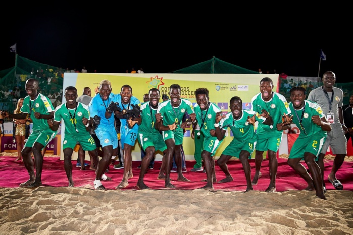 Beach soccer: Le Sénégal domine l’Angleterre (3-2) et remporte la « Copa Lagos »