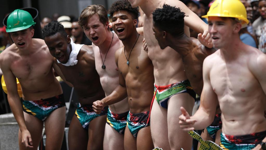 Afrique du Sud: Un slip de bain fait fureur après la victoire des Springboks