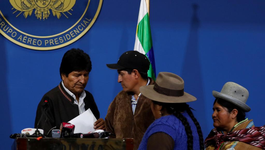 Le Bolivien Evo Morales part chercher l'asile politique au Mexique