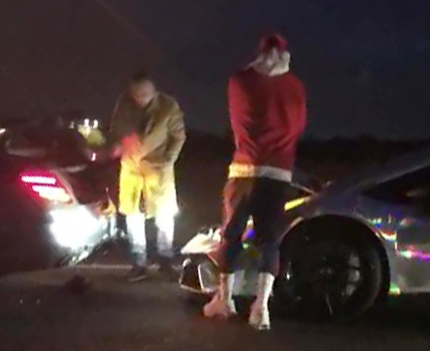 Aubameyang victime d’un accident au volant de sa Lamborghini