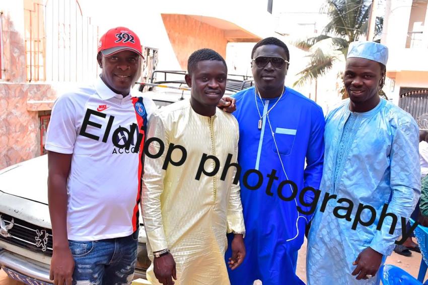 PHOTOS - Baptême: Bouba Diop "Soulagé", homme de confiance de Wally Seck, papa pour la deuxième fois 