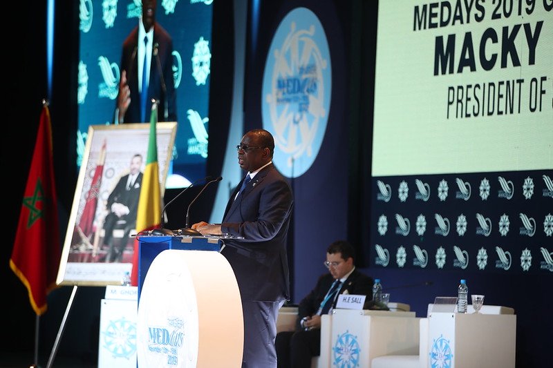 Distinction: le Président Macky Sall a reçu le prix MEDays 2019 au Maroc
