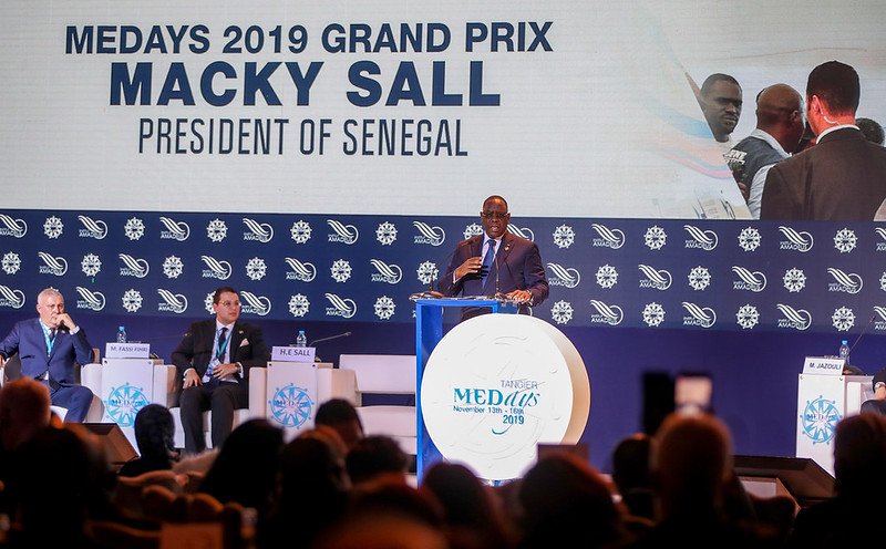 Distinction: le Président Macky Sall a reçu le prix MEDays 2019 au Maroc