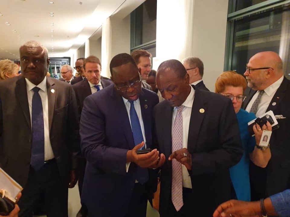 Quelques photos du Président Macky Sall dans les coulisses de Compact with Africa Berlin 2019