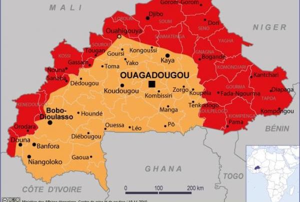 Le Burkina Faso «entièrement déconseillé» aux voyageurs selon le Ministère français des affaires étrangères