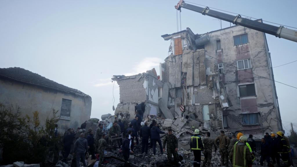 Albanie: Un fort séisme secoue le pays, des morts et des dégâts matériels