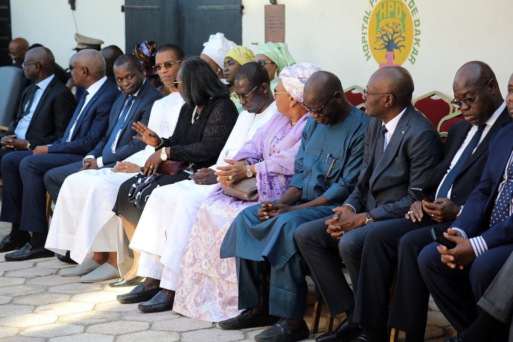 PHOTOS – Les images tristes de la levée du corps de l’épouse de Léopold Sédar Senghor, Colette Senghor