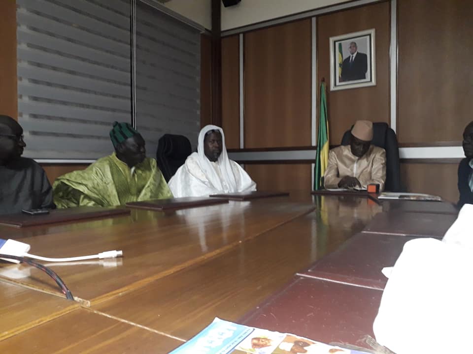 RENCONTRE ENTRE MAOULHAYAT ET ALY NGOULLE NDIAYE MINISTRE DE L'INTERIEUR