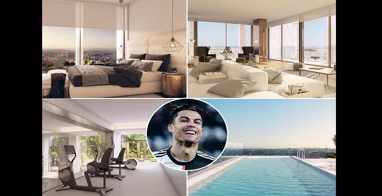 Portugal: Cristiano Ronaldo achète l’appartement le plus cher jamais vendu à Lisbonne (photos)
