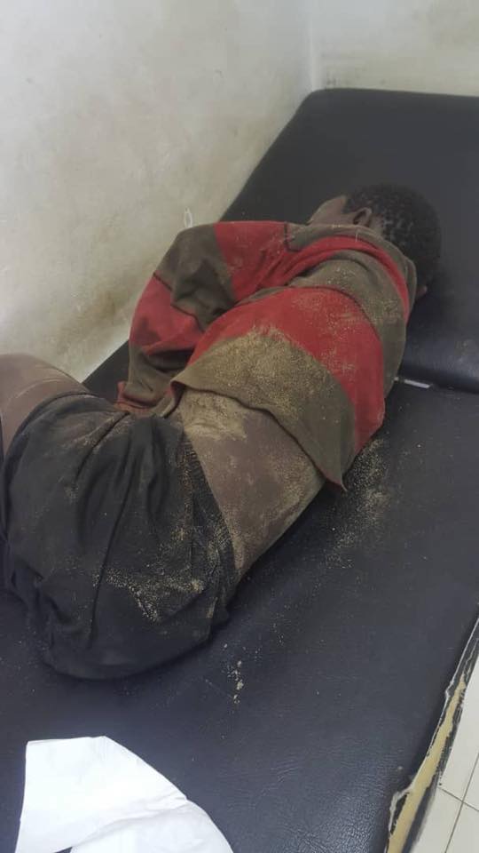 Photos: Un talibé retrouvé inanimé, les sapeurs-pompiers refusent de le prendre en charge
