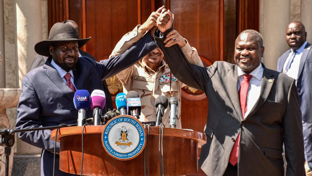 Soudan du Sud: Kiir et Machar s'engagent à former un gouvernement fin février