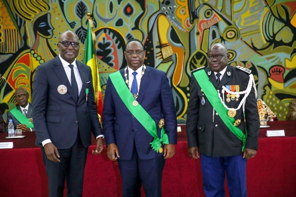 Photos: l'homme d'affaires Babacar Ngom élevé au rang de Grand Officier de l'Ordre National du Lion