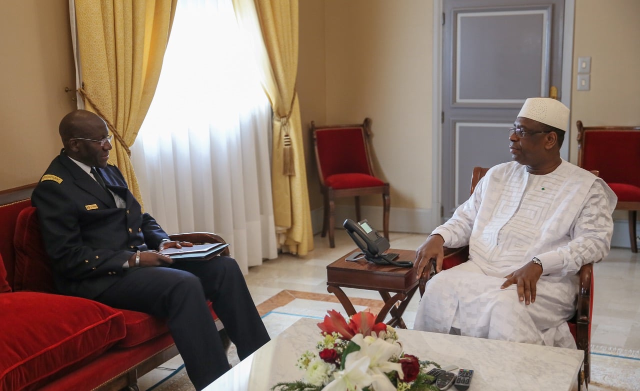 Macky Sall a reçu son nouveau chef d'Etat-major particulier Macky Sall a reçu son nouveau chef d'Etat-major particulier
