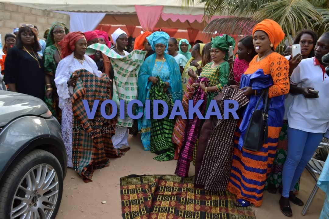 Les images du baptême de la fille de Fatou Mbaye, Madame Kara Mbodj au Sénégal