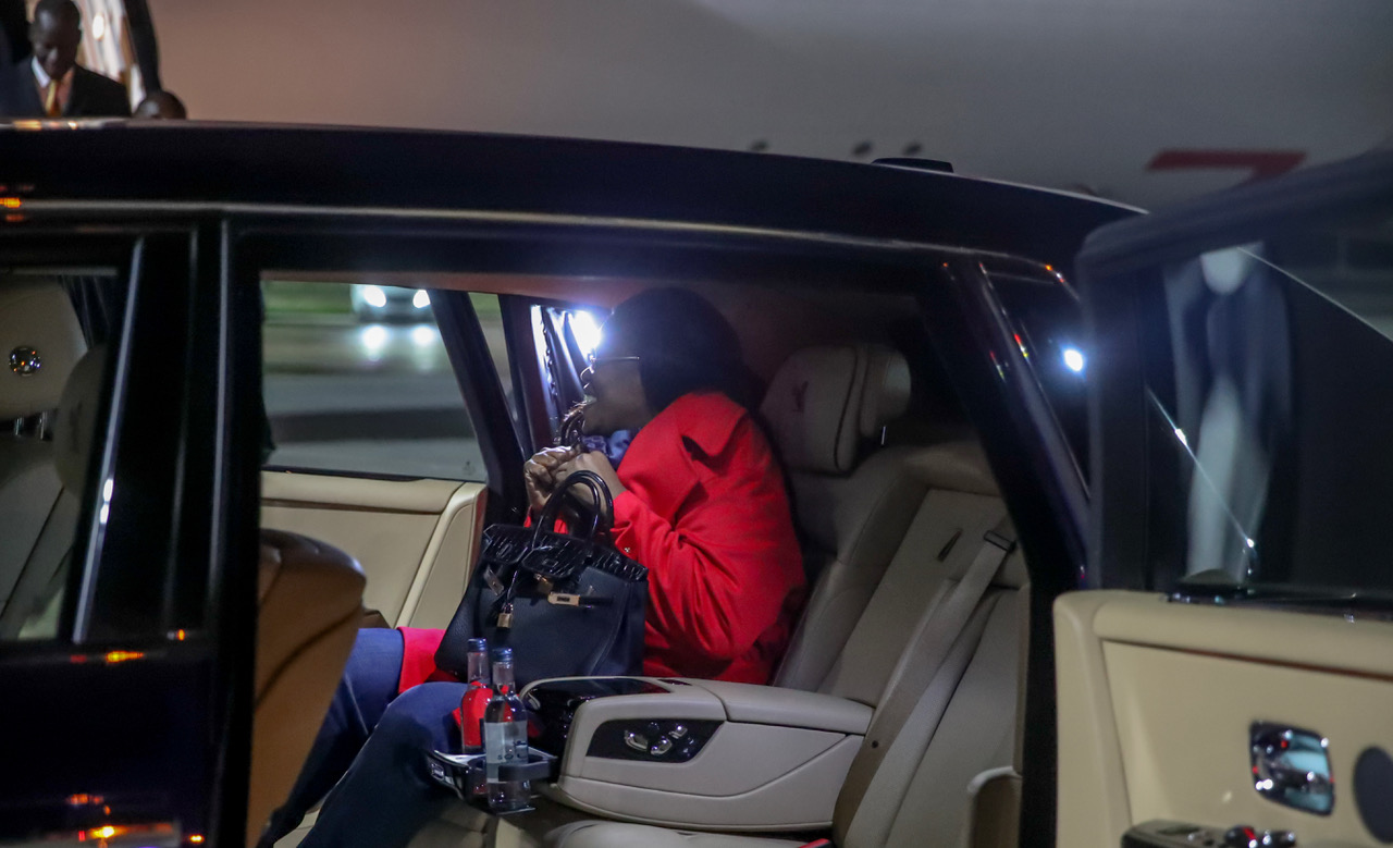Arrivée à Londres du Président Macky Sall