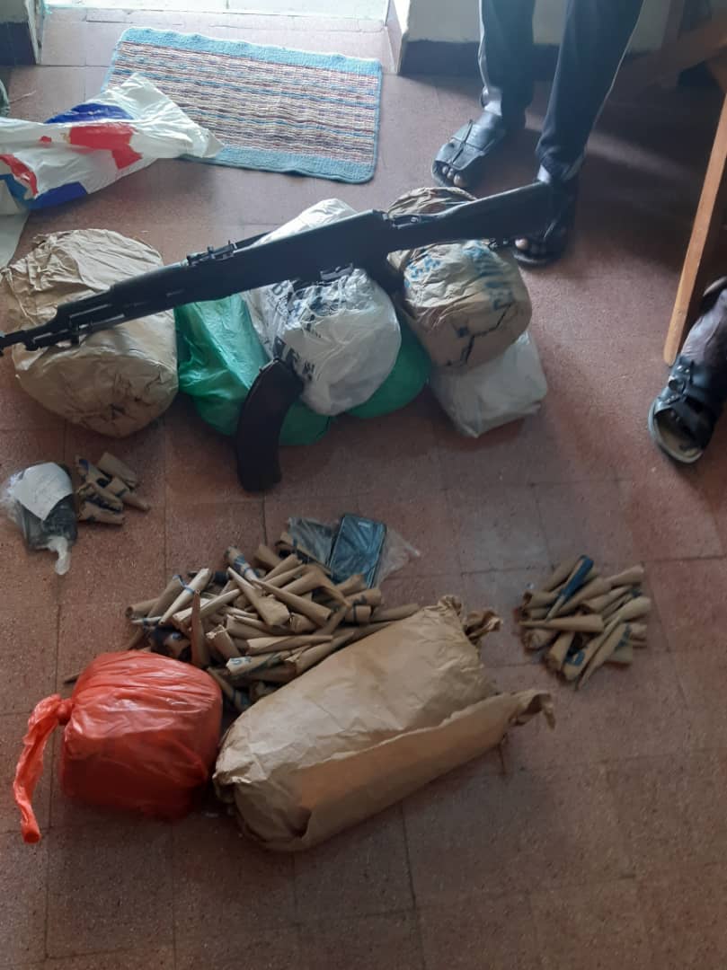 Saisie de 234 kilogrammes de chanvre indien, d’une arme de type kalachnikov et deux camions à Tambacounda