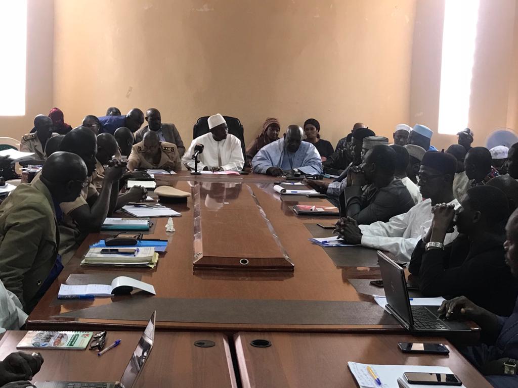 CRD spécial consacré à la mise en œuvre de la Fonction publique locale (FPL), le mardi 21 janvier 2020, Matam.
