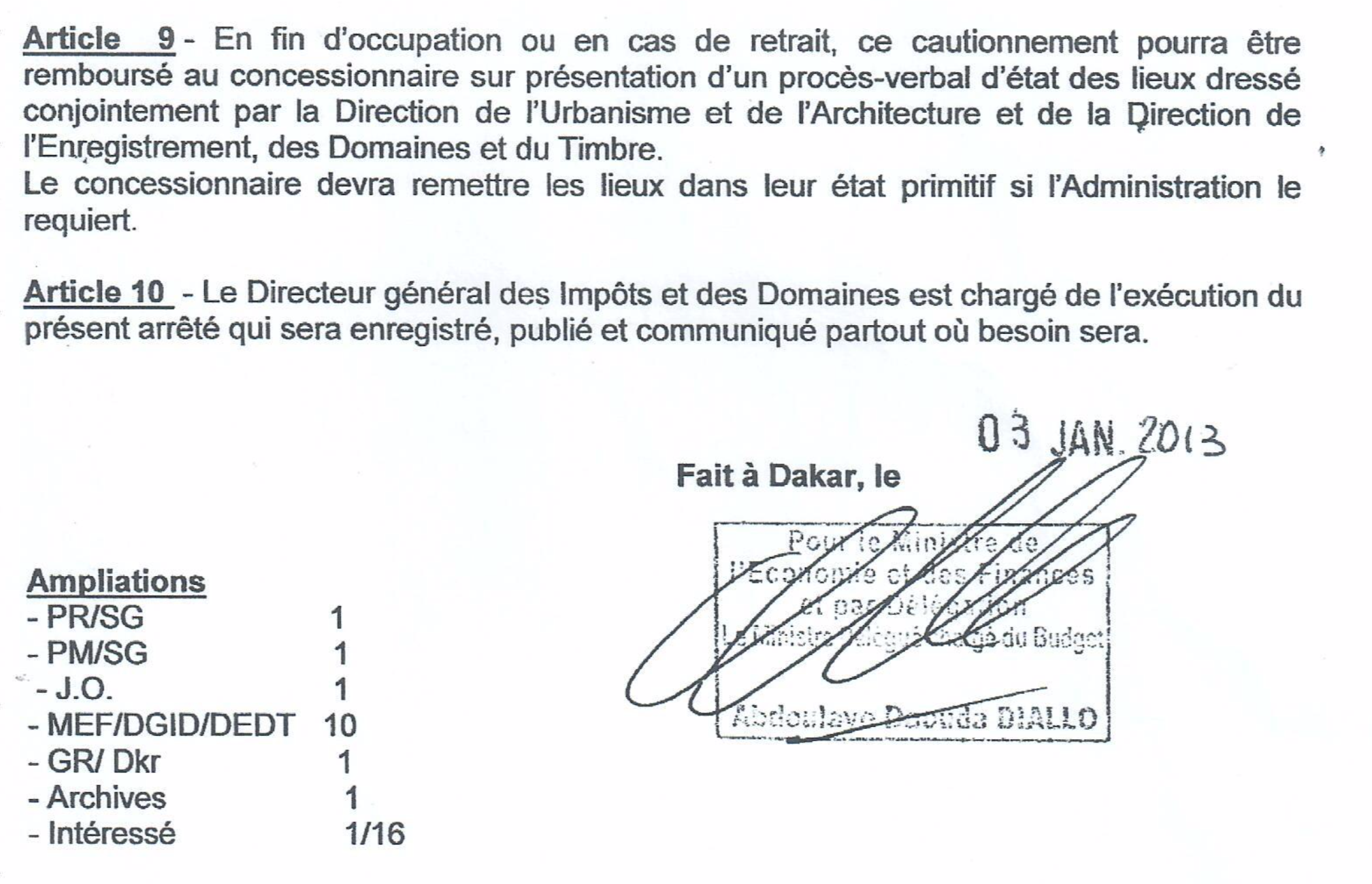 Occupation illégale du site de Terrou Bi : Kalil RAHAL réclame un bail et menace... ( Document ) Occupation illégale du site de Terrou Bi : Kalil RAHAL réclame un bail et menace... ( Document )