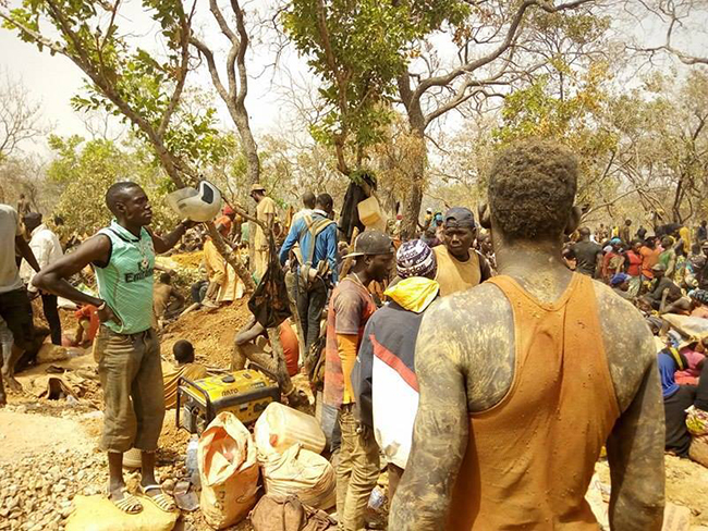 Kédougou: un éboulement sur un site d’orpaillage fait 2 morts et 3 blessés graves