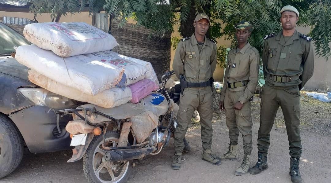 Poste des Douanes de Sénoba: saisie 80 kg de chanvre indien