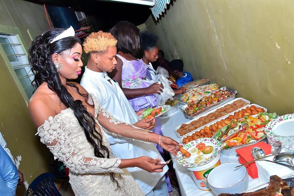 Les images du mariage du frère de Queen Biz, "Amauriozz" et de Mado Sonko