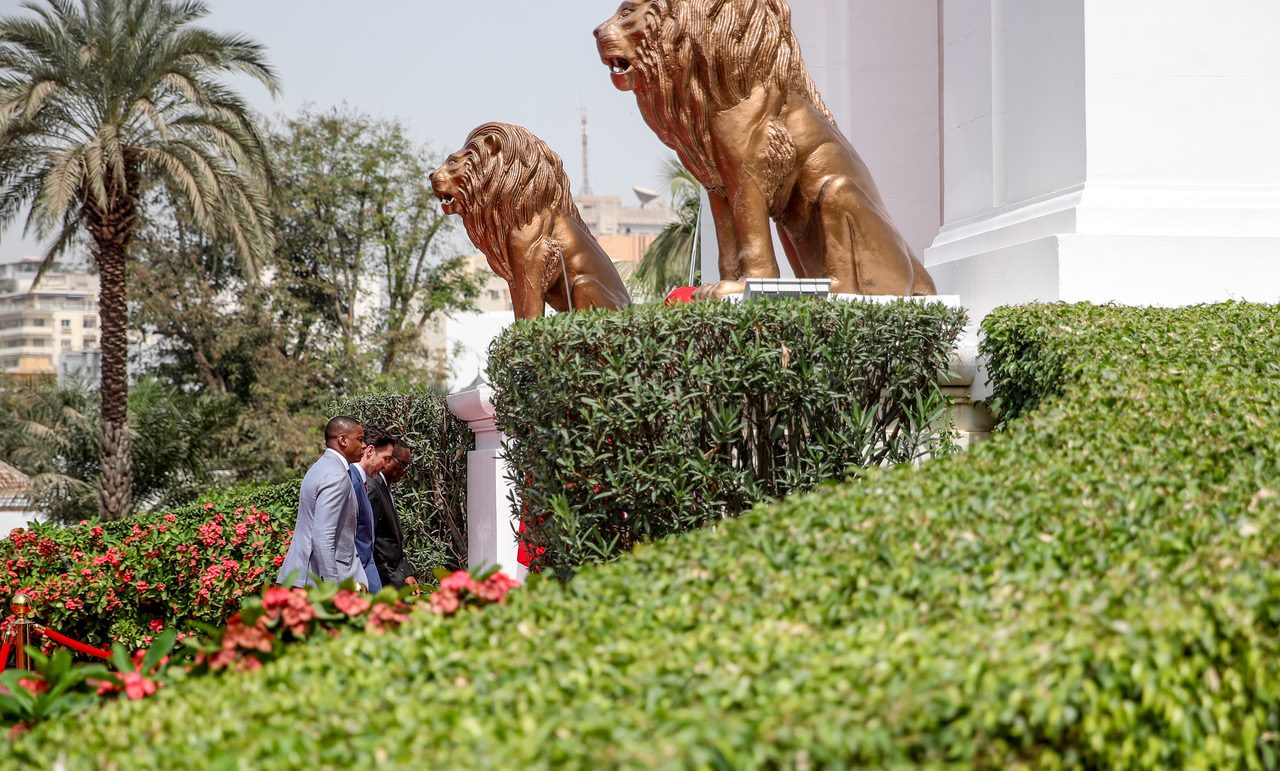 PHOTOS - Les temps forts de la rencontre entre Macky Sall et Justin Trudeau au Palais 