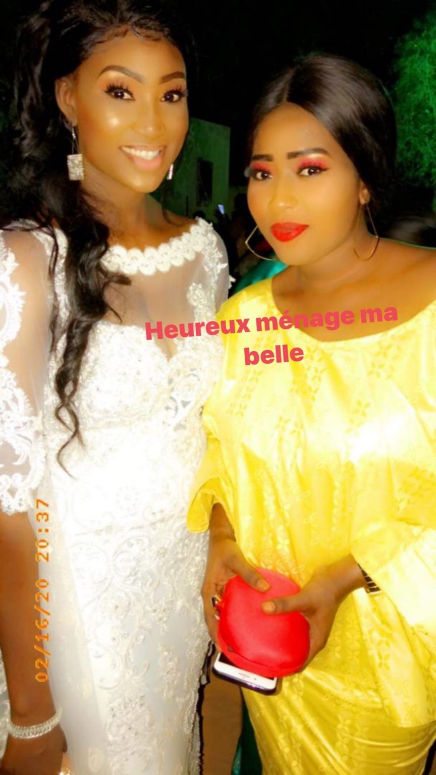 PHOTOS - Admirez le sagnsé de l’actrice Ndèye Ndiaye au mariage de Bébé Sy